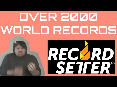 The Man With Over 2000 World Records