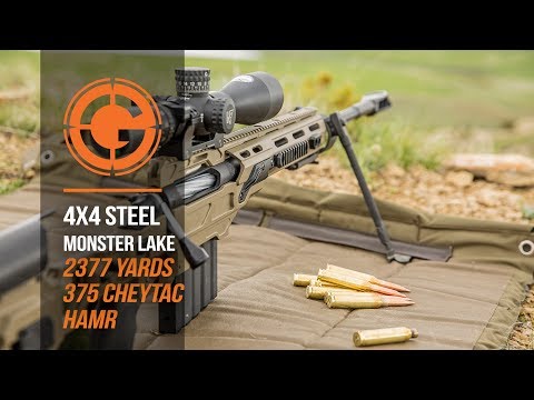 Gunwerks HAMR SLAYS Steel at 2,377 Yards
