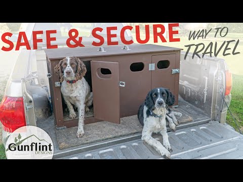 Truck Bed Dog Crate - DIY Travel Kennel