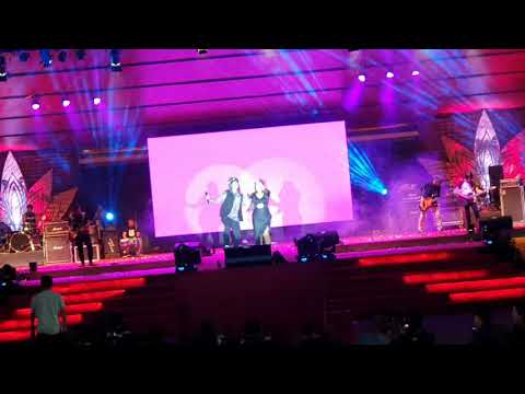 Live perform Mr.Rayen feat Geg Ayu Cinta "HUT Kota Negara ke 124"