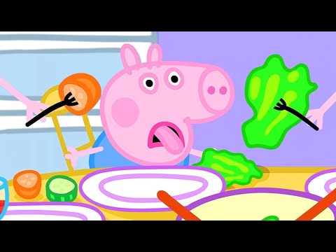 Peppa Pig Makes Lunch 🐷🥗 Peppa Pig Official Channel Family Kids Cartoons
