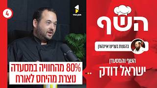 השף | בעריש איינהורן עם ישראל דודק | כיצד להפוך טעם לחוויה | פרק 4