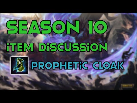 SMITE Season 10 New Items - Prophetic Cloak