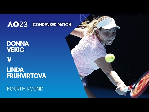 Donna Vekic v Linda Fruhvirtova Condensed Match | Australian Open 2023 Fourth Round
