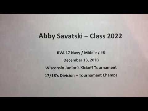 12/13/2020 - Junior’s Kickoff - Tournament Champs