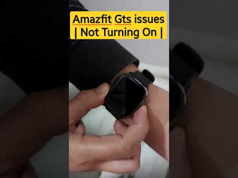 Amazfit Gts | not turning on | issues #Techpoke #shorts