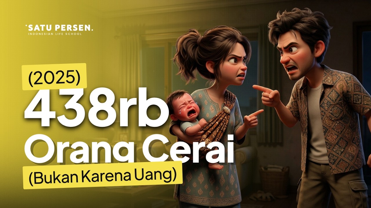 Alasan "Aneh" Kenapa Banyak Pasangan Indonesia Cerai Setiap Tahunnya