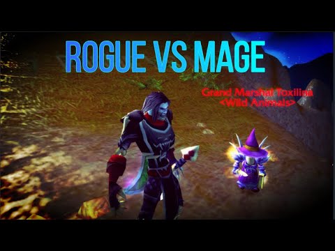 WoW Classic - Rogue VS R14 Mage ( Featuring Toxilina ) - Re-upload.