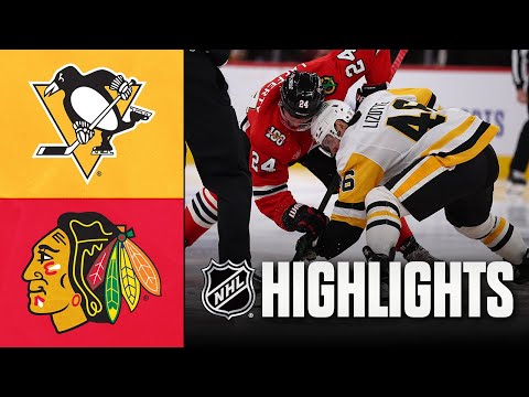 Penguins vs. Blackhawks | NHL Highlights | December 28, 2025