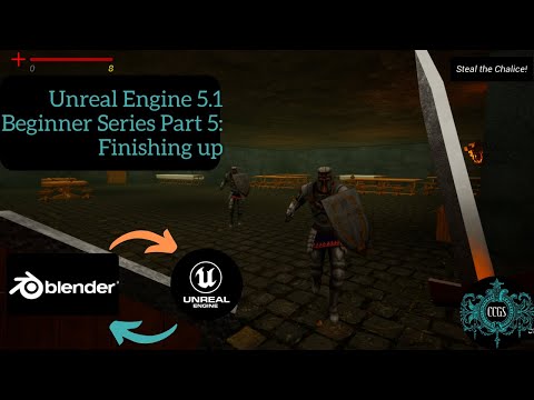 Unreal Engine 5.1 Beginner Tutorial - Part 6 #unrealengine #blender #blender3d #unrealengine5