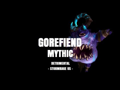 Detrimental vs Mythic Gorefiend