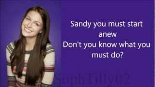 Glee - Look At Me I&#39;m Sandra Dee (Reprise) (Lyrics)