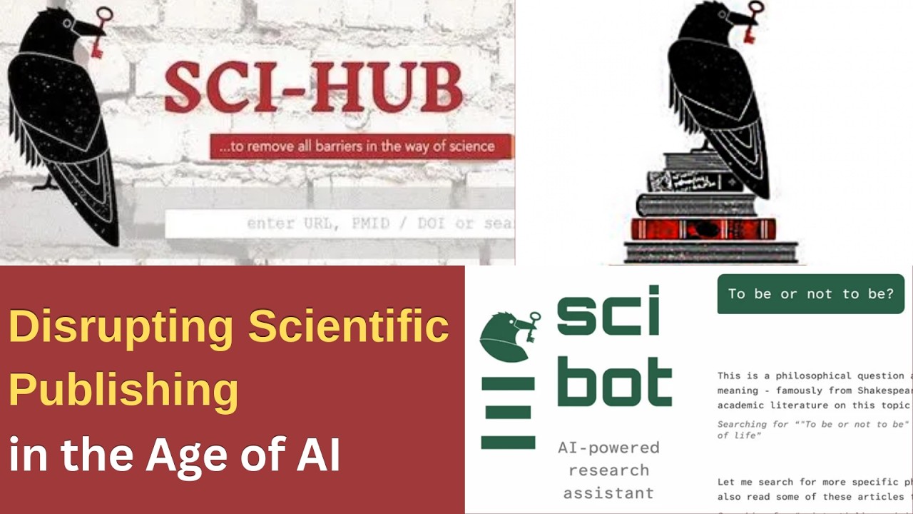 Sci-Hub and Sci-Bot: Disrupting Scientific Publishing in the Age of AI | Sci-Hub's new AI chatbot