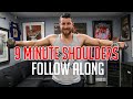 Intense 9 Minute At Home Shoulder Workout
