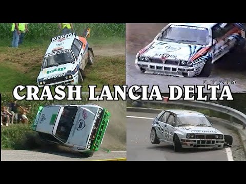 CRASH COMPILATION LANCIA DELTA | HILLCLIMB - RALLY - 1999 - 2021