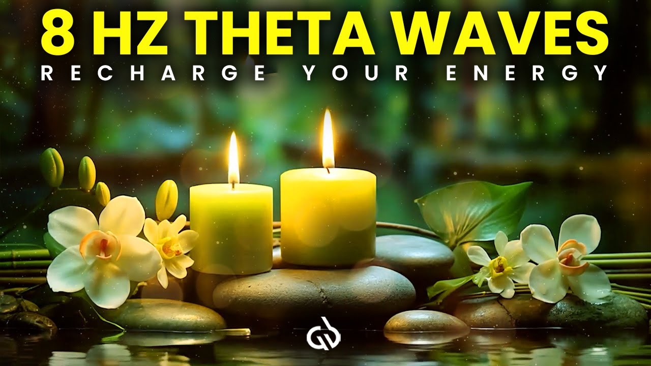 Achieve Complete Relaxation: Pure 8 Hz Theta Waves for Lethargy & Fatigue, Binaural Beats