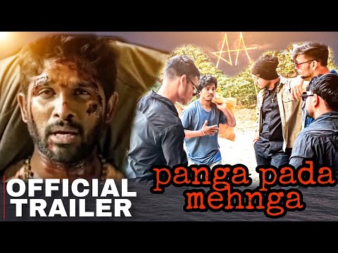 Allu Arjun style/Panga pada mehnga 😮🥺 trailer #alluarjun #action