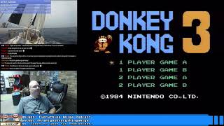 Boat's NES Stream - Donkey Kong 3 | Tecmo World Cup | Super Spike V Ball | Journey to Silius, More!