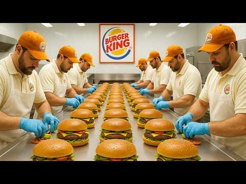 How the Whopper Is Really Made | Inside Burger King's Burger Line