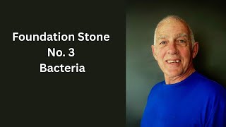36# The 3rd Foundation Stone For Good Health Is Our Bactria