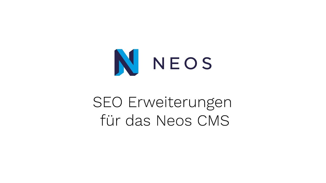 SEO Erweiterungen für das Neos CMS