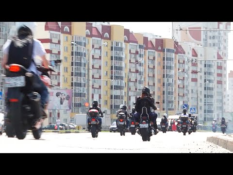 ГАИ призывает водителей мотоциклов, мопедов и скутеров соблюдать дисциплину на дороге видео