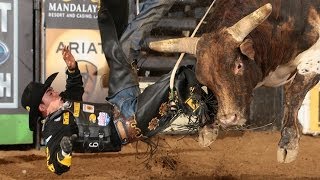 WRECK: Marco Eguchi stepped on by Pound the Alarm (PBR)