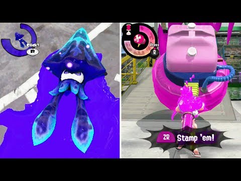 Splatoon 1 & 2 - All Special Weapons