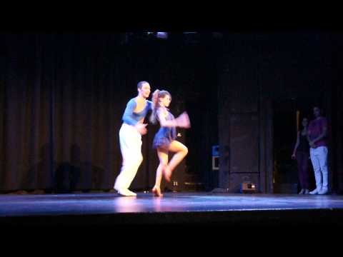 Bruno Galhardo & Eglantine Oliveira - Samba Grafieira show at the Helsinki Zouk Festival 2013 [HD]