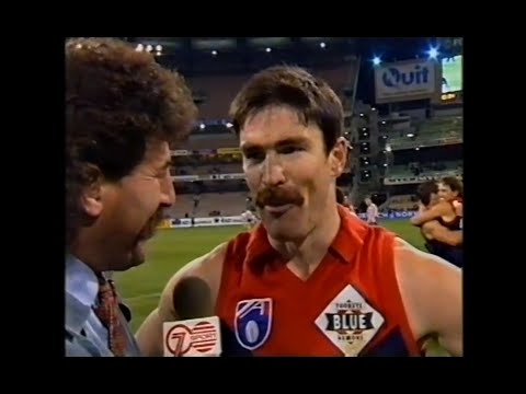 Sean Wight - Post Match Interview - Melbourne - 1994 Round 22 v North Melbourne - MCG - AFL