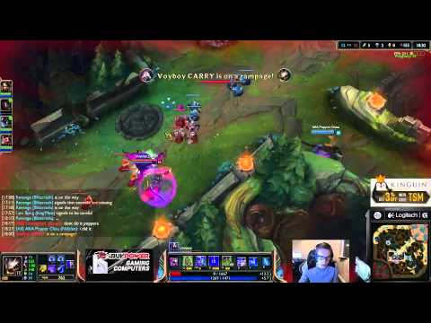 Bjergsen - Kog'Maw vs Cassiopeia - Mid «Maniac» (Challenger)