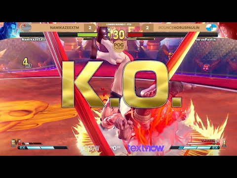 SFV – Highlights do PogChamp: Namikaze (Vega) vs HorusPaulin (Necalli)