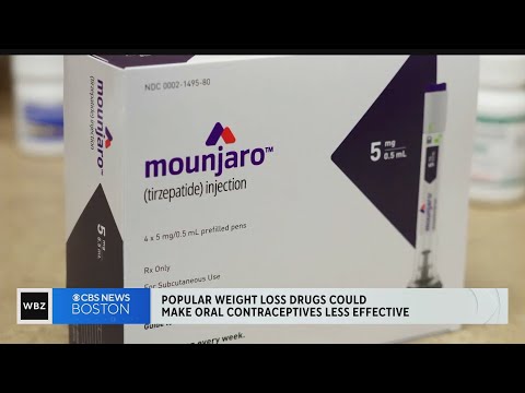 Weight loss drug Mounjaro could reduce effectiveness of birth control pills
