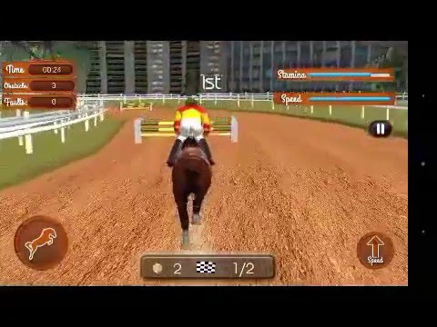 Horse Racing 2016 3D Video