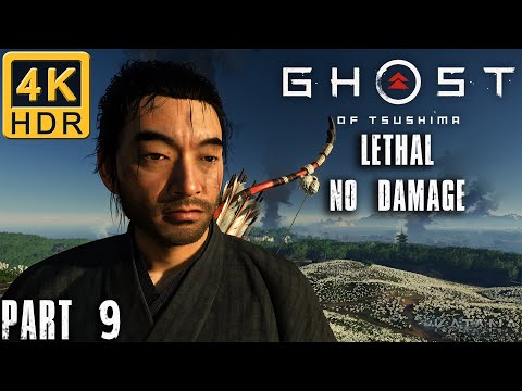 Ghost of Tsushima Walkthrough | Part 9 | Lethal No Damage | Act 1: The Iron Hook