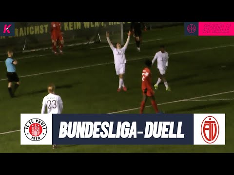 Kiezkicker testen im A-Junioren-Bundesliga-Duell gegen ETV | St. Pauli U19 - Eimsbütteler TV U19