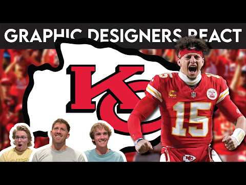 Graphic Designers Rank the WORST & BEST NFL Logos | Chiefs, Raiders, Rams