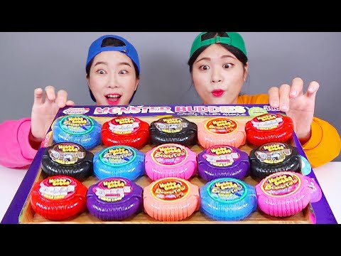 Eyeball Jelly Earth jelly Hubba Bubba Challenge DONA