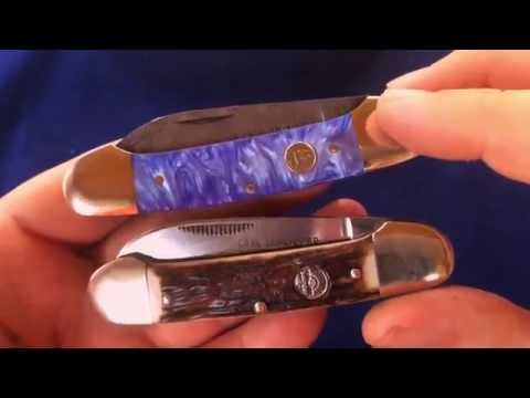 "The Blue Canoe" - The Robert Klaas Damascus Annual Knife 2012