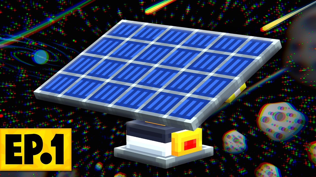 Minecraft Contained | A NEW SPACE AUTOMATION PACK! #1 [Modded Questing Spaceblock]