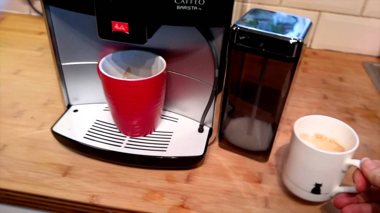 Кофемашина Melitta Caffeo F 750-202 Barista TS черная