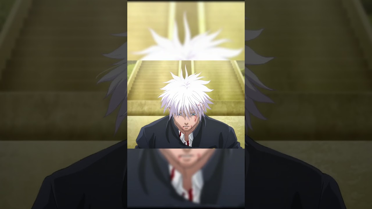 GOJO USES HOLLOW PURPLE  #anime #jujutsukaisen