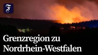 Waldbrand in Belgien hat bereits 2700 Hektar Vegetation zerstört