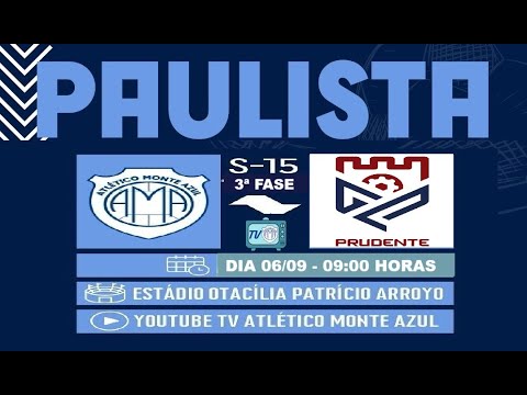 ATLETICO MONTE AZUL X GRÊMIO PRUDENTE
