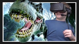 DINOSAURS with OCULUS RIFT!! Back to Dinosaur Island!