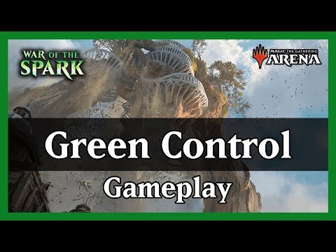 Magic Arena | O Desafio IMPOSSÍVEL do MONO GREEN CONTROL! #MTGWAR