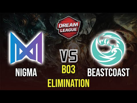 NIGMA Vs BEASTCOAST | Lower Bracket Bo3 | DreamLeague 13 | Day 4