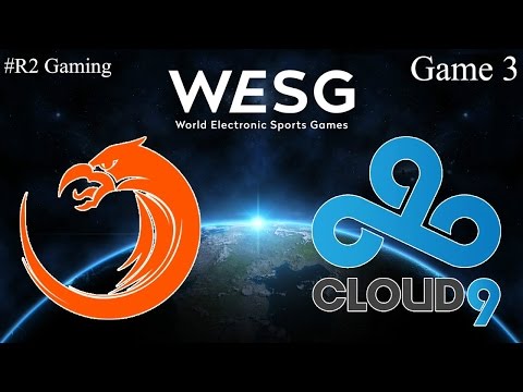 TNC vs Cloud9 - Game 3 | Grand Finals WESG 2017