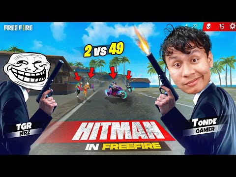 Guess My New Dynamic Duo in Free Fire 🤔 We Became Joker Hitman in Free Fire - Tonde Gamer