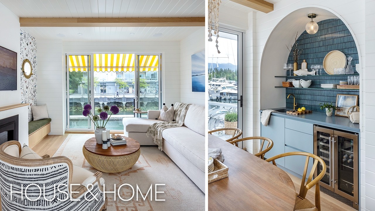 This Floating Home Has All the Charm of a Country Farmhouse